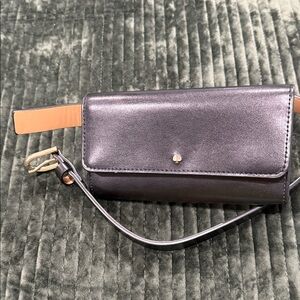 Elegant Black Leather Crossbody Bag
